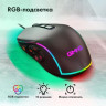 Мышь GMNG XM003, игровая, оптическая, проводная, USB, черный