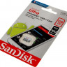 Карта памяти microSDXC UHS-I Sandisk Ultra 128 ГБ, 100 МБ/с, Class 10, SDSQUNR-128G-GN6MN, 1 шт., без адаптера
