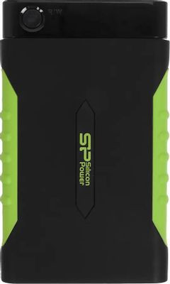Внешний диск HDD Silicon Power Armor A15 SP010TBPHDA15S3K, 1ТБ, черный