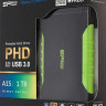 Внешний диск HDD Silicon Power Armor A15 SP010TBPHDA15S3K, 1ТБ, черный