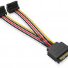 Кабель SATA VENTION KDBBB, SATA - SATA (угловой), круглое, 0.15м