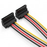 Кабель SATA VENTION KDBBB, SATA - SATA (угловой), круглое, 0.15м