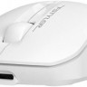 Мышь A4TECH Fstyler FG15C Air2, оптическая, беспроводная, USB, белый