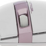 Мышь A4TECH Fstyler FG35, оптическая, беспроводная, USB, розовый и белый [fg35 pink]