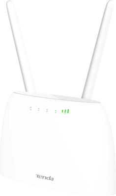 Wi-Fi роутер TENDA 4G06, N300, белый