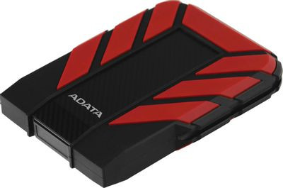 Внешний диск HDD A-Data DashDrive Durable HD710Pro, 1ТБ, красный [ahd710p-1tu31-crd]