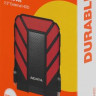 Внешний диск HDD A-Data DashDrive Durable HD710Pro, 1ТБ, красный [ahd710p-1tu31-crd]