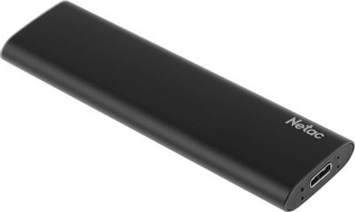 Внешний диск SSD NETAC Z Slim NT01ZSLIM-002T-32BK, 2ТБ, черный