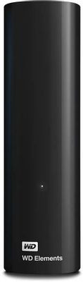 Внешний диск HDD WD Elements Desktop WDBWLG0080HBK-EESN, 8ТБ, черный