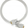 Кабель GREENCONNECT GCR-DB9CM2M, COM 9pin (m) (прямой) - COM 9pin (m) (прямой), круглое, 1.8м, пакет, серый [gcr-db9cm2m-1.8m]