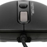 Мышь A4TECH Fstyler FM10, оптическая, проводная, USB, черный и серый [fm10 grey]