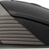 Мышь A4TECH Fstyler FM10, оптическая, проводная, USB, черный и серый [fm10 grey]