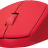 Мышь Logitech M280, оптическая, беспроводная, USB, красный [910-004308]