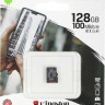 Карта памяти microSDXC UHS-I U1 Kingston Canvas Select Plus 128 ГБ, 100 МБ/с, Class 10, SDCS2/128GBSP, 1 шт., без адаптера