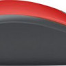 Мышь Logitech M110 Silent, оптическая, проводная, USB, красный и черный [910-005501 ]