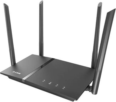 Wi-Fi роутер D-Link DIR-1260/RU/R1A, AC1200, черный