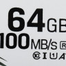 Карта памяти microSDXC UHS-I Kingston Canvas Select Plus 64 ГБ, 100X, Class 10, SDCS2/64GBSP, 1 шт., без адаптера