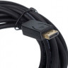 Кабель Display Port 1.2v, DisplayPort (m) - DisplayPort (m), GOLD , 5м, черный