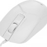 Мышь A4TECH Fstyler FM12S, оптическая, проводная, USB, белый [fm12s white]