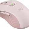 Мышь Logitech M650 Large, оптическая, беспроводная, USB, розовый [910-006391]