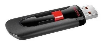 Флешка USB Sandisk Cruzer Glide 32ГБ, USB2.0, черный [sdcz60-032g-b35]
