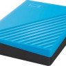 Внешний диск HDD WD My Passport WDBYVG0020BBL-WESN, 2ТБ, голубой