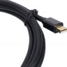 Кабель 1.1v, miniDisplayPort (m) - VGA (m), GOLD , 2м, черный