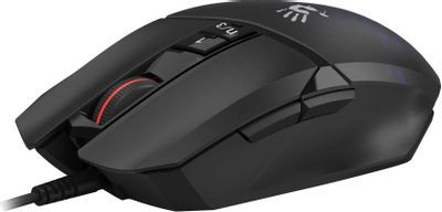 Мышь A4TECH Bloody W65 Max Mini, игровая, оптическая, проводная, USB, черный [w65 max mini honeycomb]