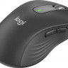 Мышь Logitech M650 Large Left, оптическая, беспроводная, USB, графитовый [910-006239]
