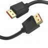 Кабель Display Port HAMA H-200699, DisplayPort (m) (прямой) - DisplayPort (m) (прямой), GOLD , 2м, черный [00200699]