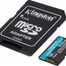 Карта памяти microSDXC UHS-I U3 Kingston Canvas Go! Plus 512 ГБ, 170 МБ/с, Class 10, SDCG3/512GB, 1 шт., переходник SD
