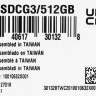 Карта памяти microSDXC UHS-I U3 Kingston Canvas Go! Plus 512 ГБ, 170 МБ/с, Class 10, SDCG3/512GB, 1 шт., переходник SD
