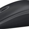 Мышь Logitech B100, оптическая, проводная, USB, черный [910-006605]