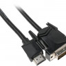 Кабель HAMA H-200715, DVI (m) (прямой) - HDMI (m) (прямой), 1.5м, черный [00200715]