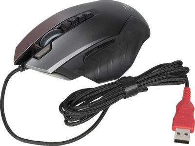 Мышь A4TECH Bloody J95s, игровая, оптическая, проводная, USB, серый [j95s grey]