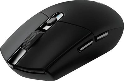 Мышь Logitech G304 Lightspeed, игровая, оптическая, беспроводная, USB, черный [910-005284]