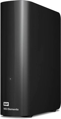 Внешний диск HDD WD Elements Desktop WDBWLG0040HBK-EESN, 4ТБ, черный