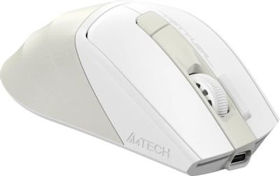 Мышь A4TECH Fstyler FG45CS Air2, оптическая, беспроводная, USB, бежевый [fg45cs air2 usb (cream beige)]