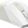 Мышь A4TECH Fstyler FG45CS Air2, оптическая, беспроводная, USB, бежевый [fg45cs air2 usb (cream beige)]