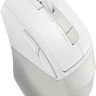 Мышь A4TECH Fstyler FG45CS Air2, оптическая, беспроводная, USB, бежевый [fg45cs air2 usb (cream beige)]