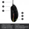 Мышь Logitech G102 LightSync, игровая, оптическая, проводная, USB, черный [910-005808]