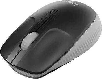 Мышь Logitech M190, оптическая, беспроводная, USB, черный и серый [910-005906]