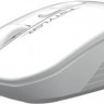 Мышь A4TECH Fstyler FM10S, оптическая, проводная, USB, белый и серый [fm10s usb white]