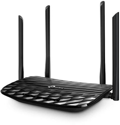 Wi-Fi роутер TP-LINK Archer C6, AC1200, черный
