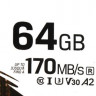 Карта памяти microSDXC UHS-I U3 Kingston Canvas Go! Plus 64 ГБ, 170 МБ/с, Class 10, SDCG3/64GBSP, 1 шт., без адаптера