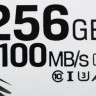 Карта памяти microSDXC UHS-I U3 Kingston Canvas Select Plus 256 ГБ, 100 МБ/с, SDCS2/256GB, 1 шт., переходник SD