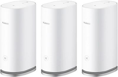 Бесшовный Mesh роутер Huawei Mesh 3 WS8100-23, AX3000, белый, 3 шт. в комплекте [53039179]
