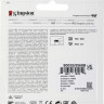 Карта памяти microSDXC UHS-I U3 Kingston Canvas Go! Plus 256 ГБ, 170 МБ/с, Class 10, SDCG3/256GB, 1 шт., переходник SD
