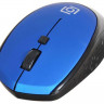 Мышь Oklick 488MW, оптическая, беспроводная, USB, черный и синий [1196569]