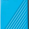 Внешний диск HDD WD My Passport WDBPKJ0040BBL-WESN, 4ТБ, голубой